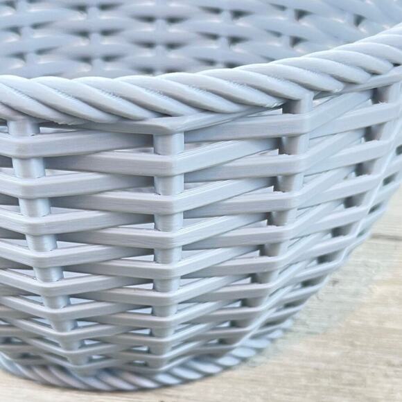 Woven Bowl, Woven Basket, Catch-All Bowl, Decor Dish - Picture 3 of 8